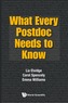 What Every Postdoc Needs To Know