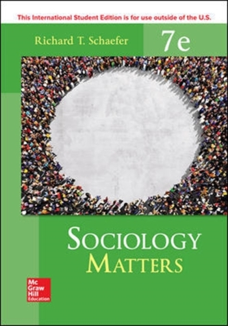 SOCIOLOGY MATTERS 7E