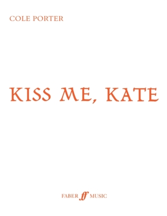 KISS ME KATE VOCAL SCORE