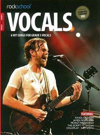ROCKSCHOOL MALE VOCAL GR 5 BK AUDIO