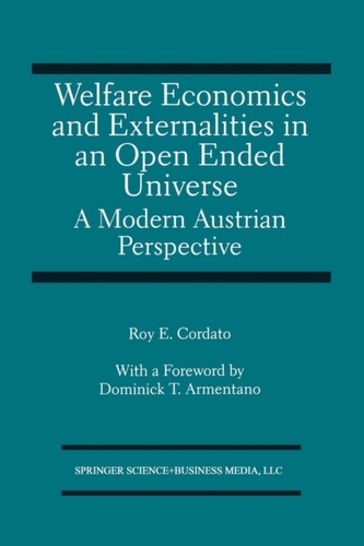 Welfare Economics and Externalities In An Open Ended Universe