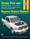 Dodge Pick-Ups Automotive Repair Manual