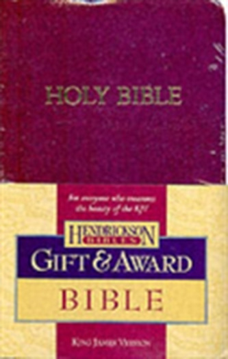 KJV Gift and Award Bible - Burgundy