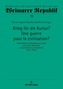 Krieg fuer die Kultur? Une guerre pour la civilisation?