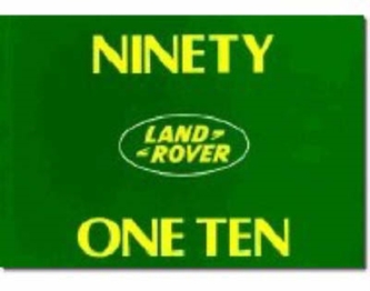 Land Rover 90 and 110 Handbook