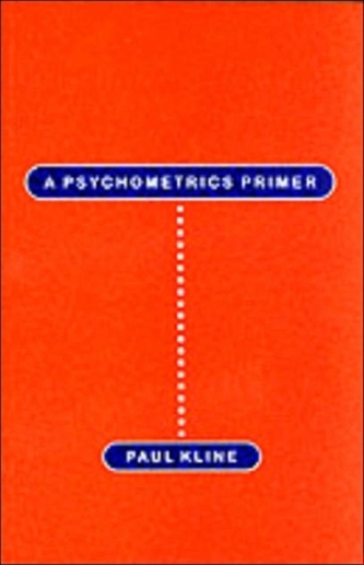 Psychometrics Primer