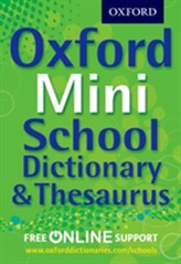  Oxford Mini School Dictionary & Thesaurus