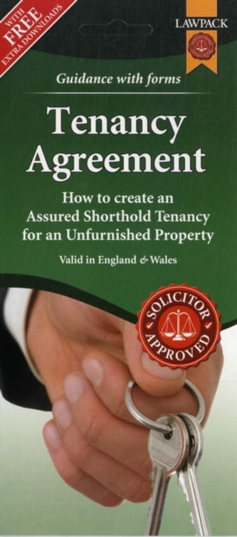 Unfurnished Tenancy Agreement Form Pack