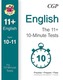 10-Minute Tests for 11+ English Ages 10-11 (for GL & Other Test Providers)