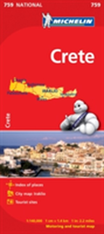 Crete - Michelin National Map 759