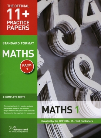 11+ Practice Papers, Maths Pack 1, Standard