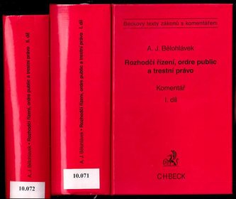 Rozhodčí řízení, ordre public a trestní právo. Komentář.