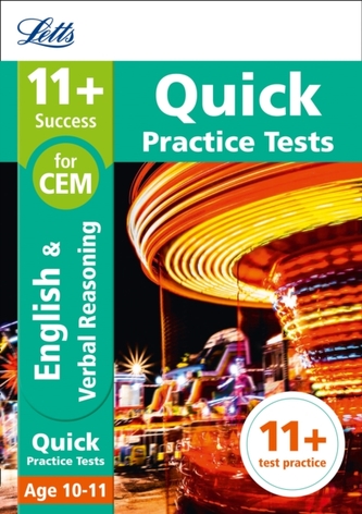 11+ English and Verbal Reasoning Quick Practice Tests Age 10-11 for the CEM tests