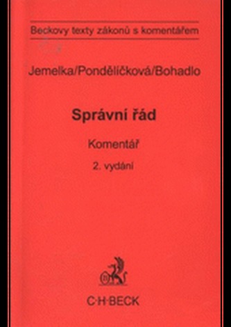 Správní řád. Komentář 2.vyd Správní řád. Komentář 2.vyd