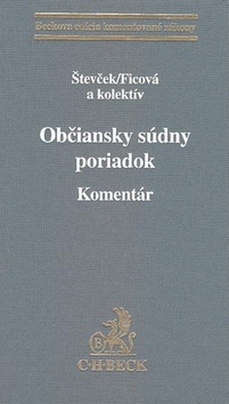 Občiansky súdny poriadok. Komentár