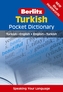 Berlitz Pocket Dictionary Turkish