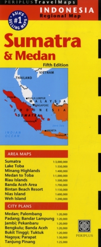 Sumatra Travel Map