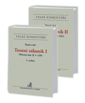 Trestní zákoník I+II (obecná část + zvláštní část)