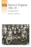 Darts in England, 1900-1939