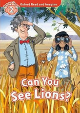  Oxford Read and Imagine: Level 2:: Can You See Lions? audio CD pack