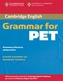 Cambridge Grammar for PET without Answers