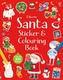 Santa Sticker and Colouring Book