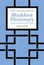 Blackfoot Dictionary of Stems, Roots, and Affixes