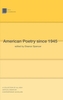 American Poetry since 1945