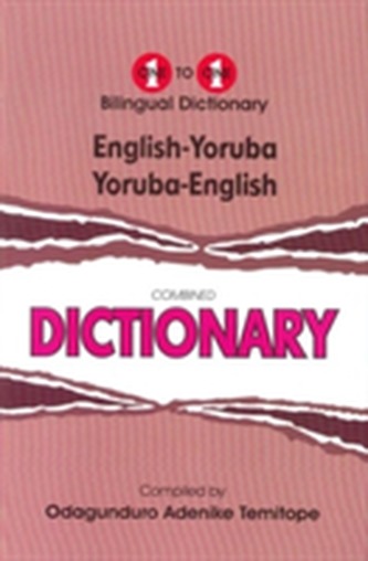 English-Yoruba & Yoruba-English One-to-One Dictionary