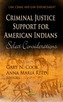 Criminal Justice Support for American Indians