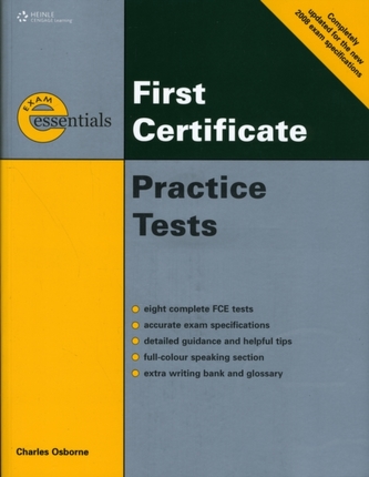 ESSENTIAL PRACTICE TESTS:FCE WITHOUT ANSWER KEY