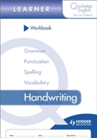 Quickstep English Workbook Handwriting Learner Stage