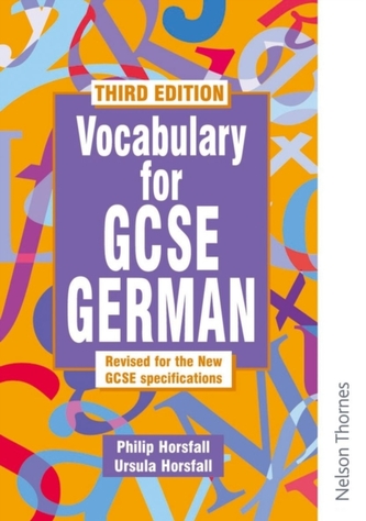 Vocabulary for GCSE German