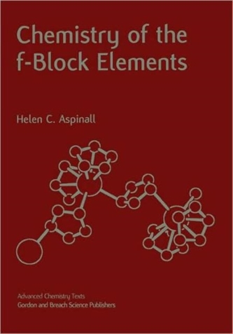 Chemistry of the f-Block Elements