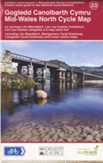Mid-Wales North Cycle Map 23