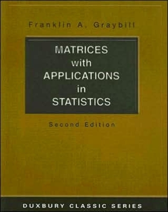 Matrices with Applications in Statistics