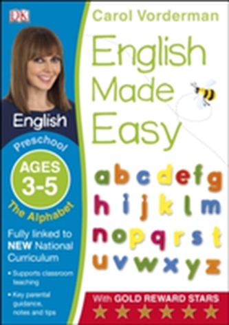 English Made Easy The Alphabet Ages 3-5 Preschool Key Stage 0