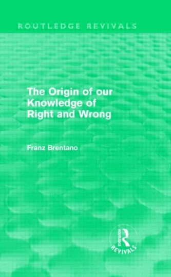 The Origin of Our Knowledge of Right and Wrong