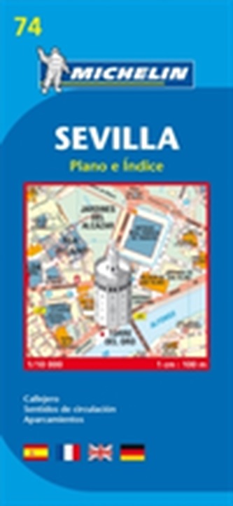 Sevilla - Michelin City Plan 74