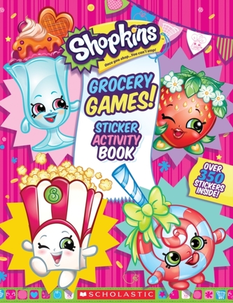 GROCERY GAMES SHOPKINS JUMBO STICKER ACT