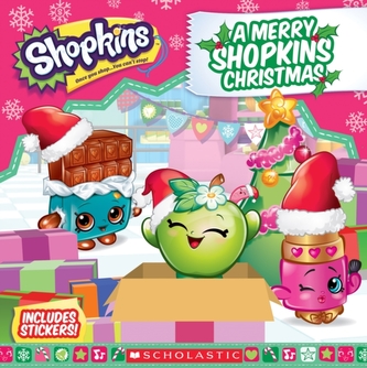 MERRY SHOPKINS CHRISTMAS SHOPKINS 8X8 WI