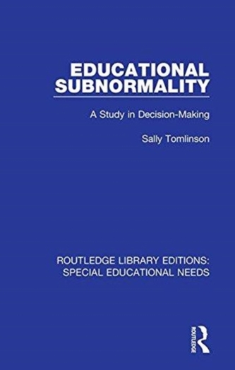 Educational Subnormality