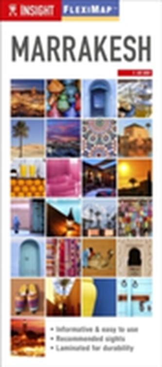 Insight Guides Flexi Map Marrakesh