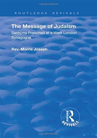 The Message of Judaism