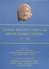 Etudes Mesopotamiennes - Mesopotamian Studies: N Degrees1 - 2018