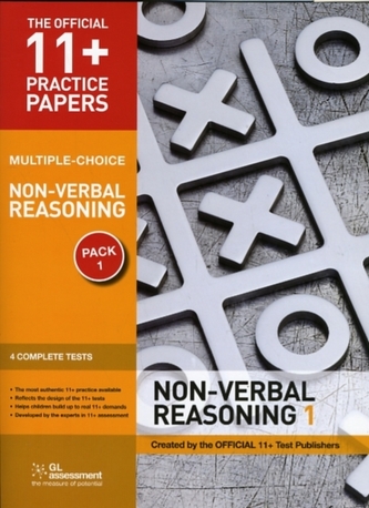 11+ Practice Papers, Non-verbal Reasoning Pack 1, Multiple Choice