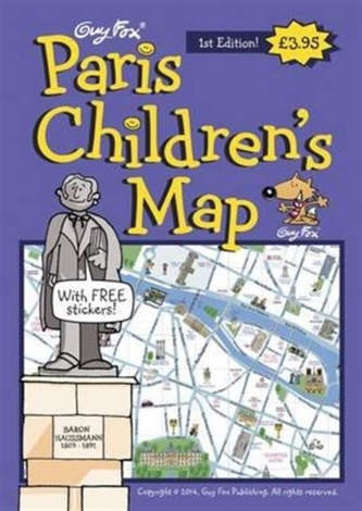 Guy Fox Paris Children's Map