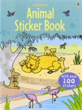 Animal Sticker Book with Stickers