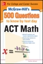 500 ACT Math Questions to Know by Test Day