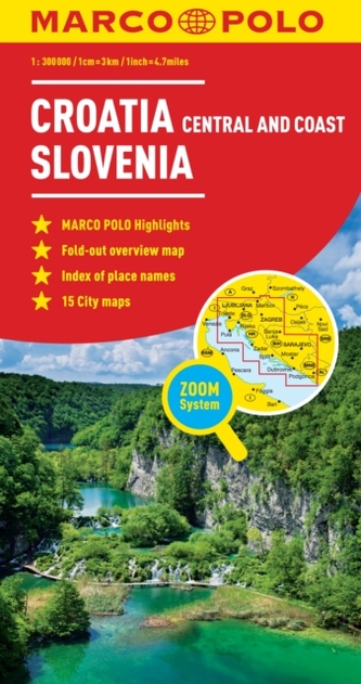 Croatia / Slovenia Marco Polo Map